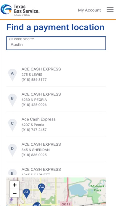 Texas Gas Service screenshot 1