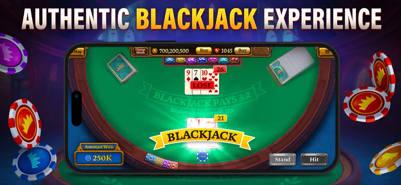 Texas Holdem Poker & Blackjack screenshot 3