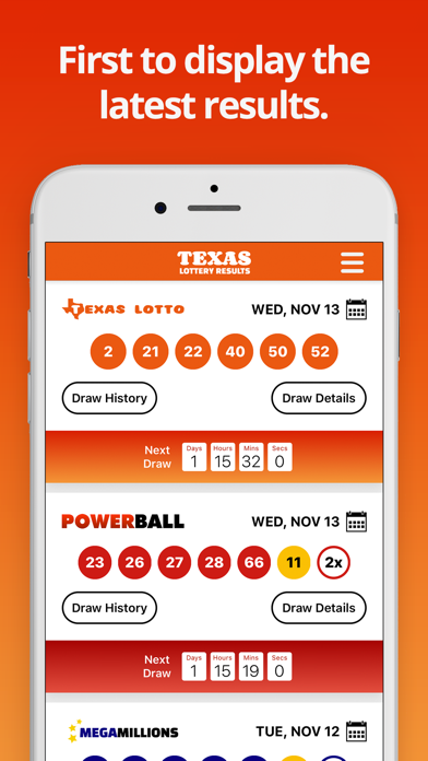 Texas Lotto Results screenshot 5