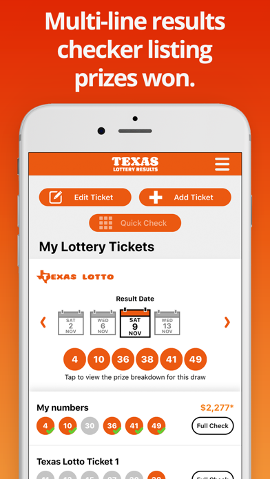 Texas Lotto Results screenshot 3