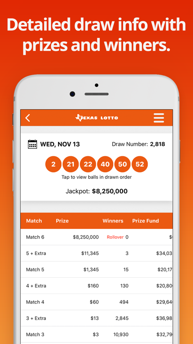 Texas Lotto Results screenshot 4