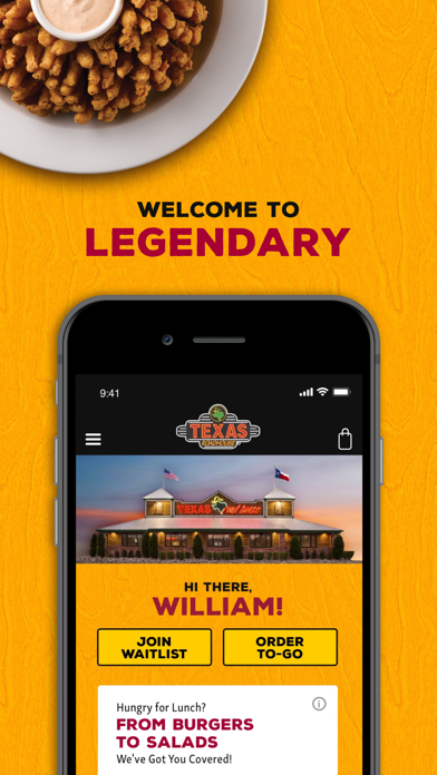 Texas Roadhouse Mobile screenshot 5