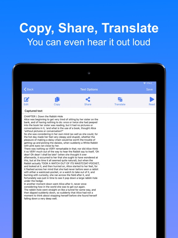 Text Capture: Image to Text screenshot 1