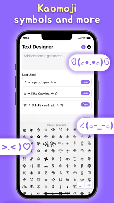 Text Designer - Font Keyboard screenshot 2