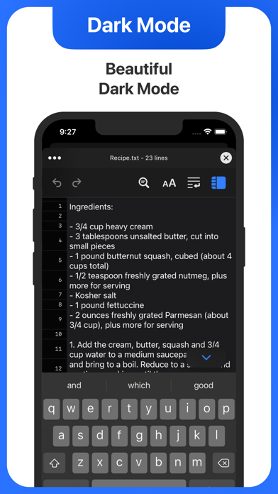 Text Editor. screenshot 2