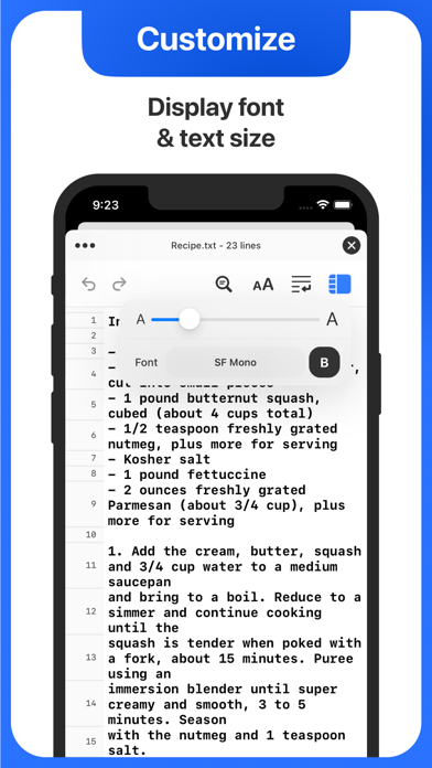 Text Editor. screenshot 3