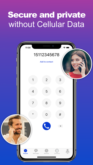 Text Number: Call + Text screenshot 3
