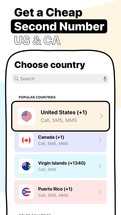 Text ON: Call Now Second Phone screenshot 6