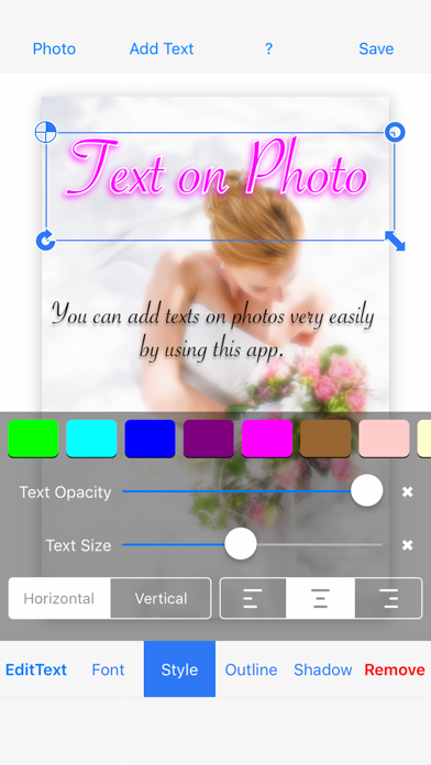 Text on Photo Lite screenshot 1