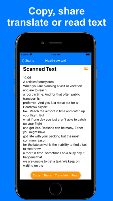 Text Scanner & Image to Text screenshot 4
