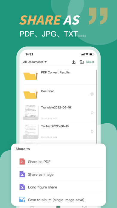 Text Scanner：Photo to PDF screenshot 1