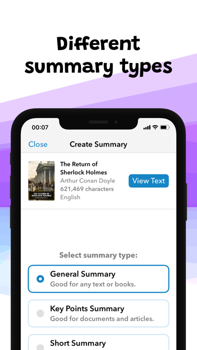 Text Summarizer: AI Summary screenshot 3