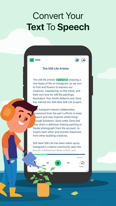 Text To Speech : Audio Books screenshot 5