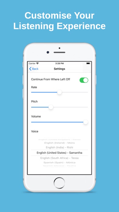 Text To Speech Audio Reader screenshot 1