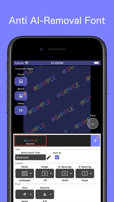 Text Watermark - WaterStamp screenshot 8