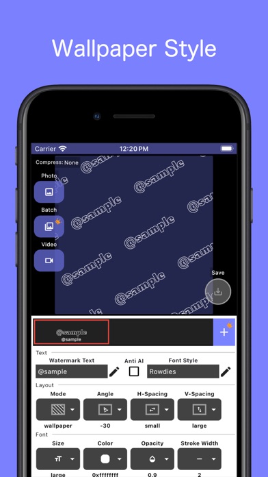 Text Watermark - WaterStamp screenshot 6