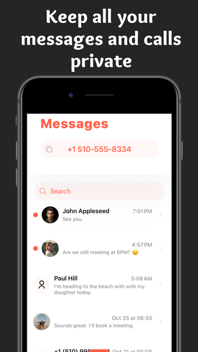 Texter: Second Texting Number screenshot 2