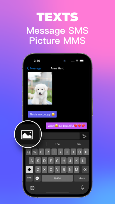 Texting App: Phone Call + Text screenshot 3