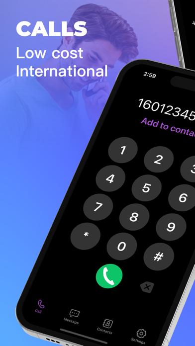 Texting App: Phone Call + Text screenshot 2