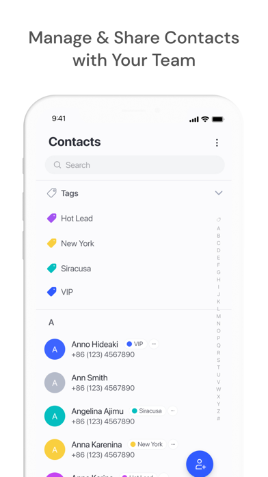 Textr Team:VoIP Business Phone screenshot 2