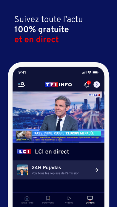 TF1 INFO - LCI : Actualités screenshot 3