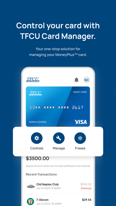 TFCU Debit Card Manager screenshot 6