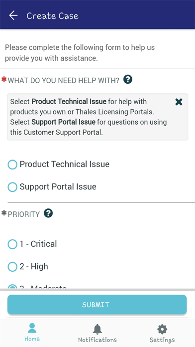 Thales Customer Support screenshot 3