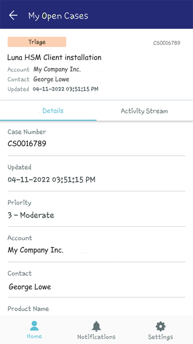 Thales Customer Support screenshot 1