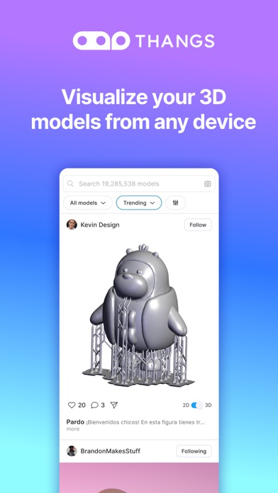 Thangs screenshot 1
