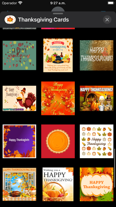 Thanksgiving - Animated Cards screenshot 4