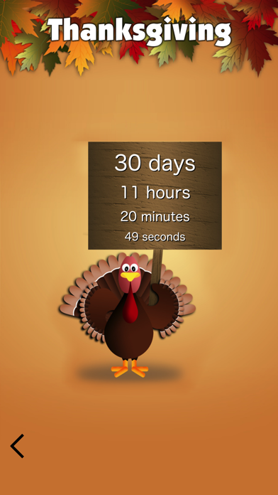 Thanksgiving App screenshot 1