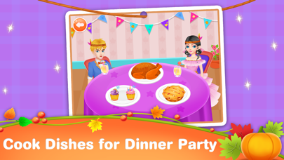 Thanksgiving Food Cooking Game screenshot 5