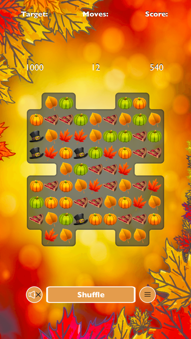 Thanksgiving Match 3 Game screenshot 3
