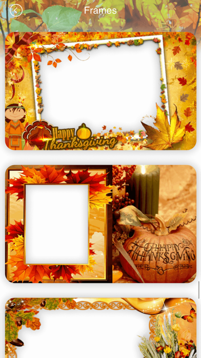 Thanksgiving Photo Frames screenshot 3
