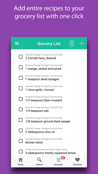 Thanksgiving Recipes & Meals screenshot 2