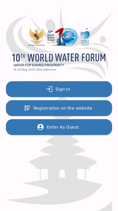 The 10th World Water Forum screenshot 3