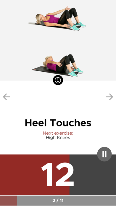 The 30 Day Fitness Challenge screenshot 1