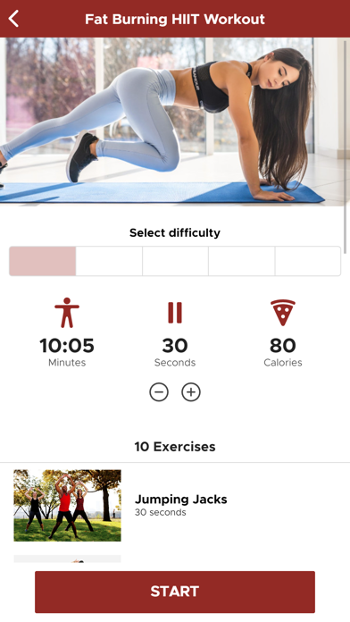 The 30 Day Fitness Challenge screenshot 2
