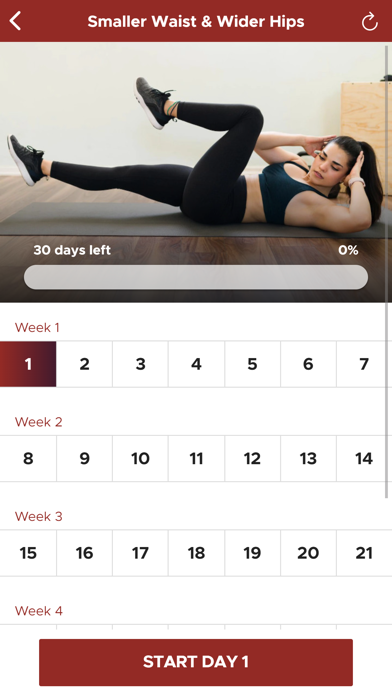 The 30 Day Fitness Challenge screenshot 4