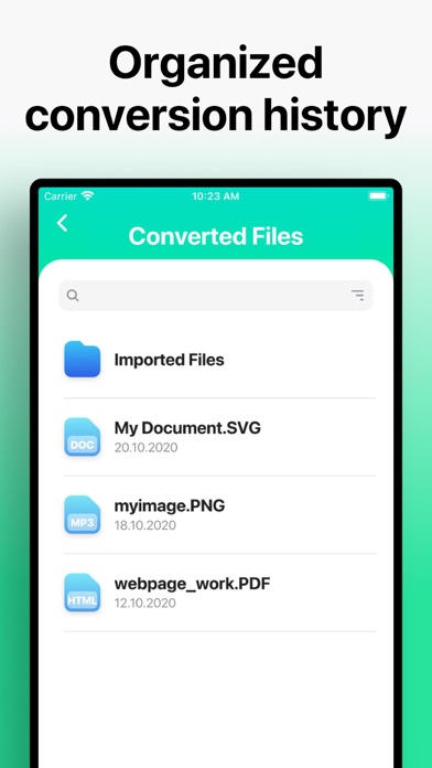 The Audio Converter screenshot 1