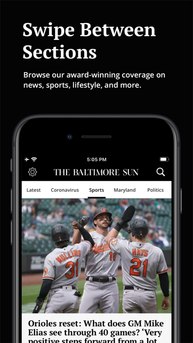 The Baltimore Sun screenshot 5