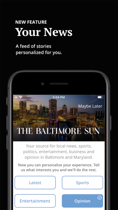 The Baltimore Sun screenshot 3