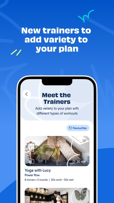 The Body Coach Workout Planner screenshot 1