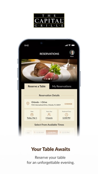 The Capital Grille Concierge screenshot 3