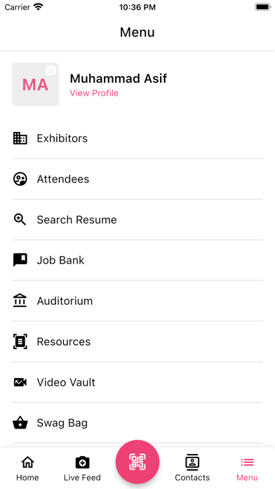 The Center Virtual Events screenshot 1