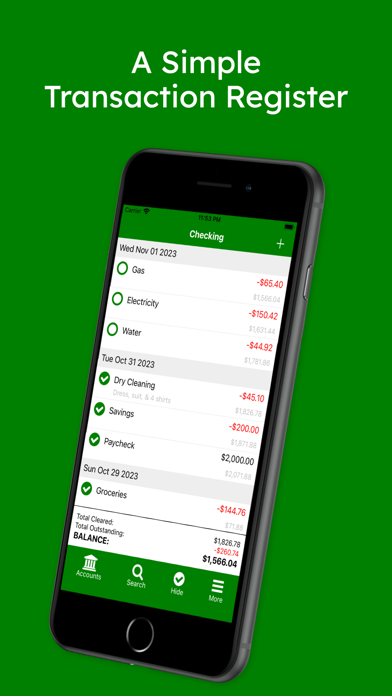 The Checkbook screenshot 6