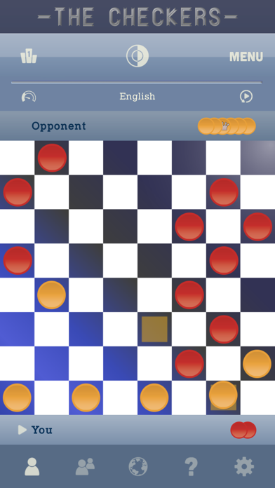 The Checkers - Classic Game screenshot 1
