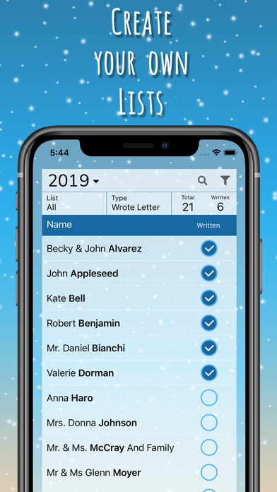 The Christmas Card List screenshot 4