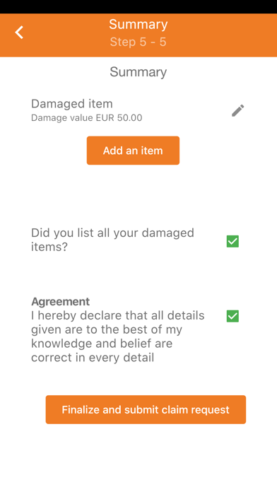 The ClaimApp screenshot 1