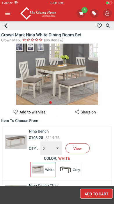 The Classy Home - Furniture screenshot 2
